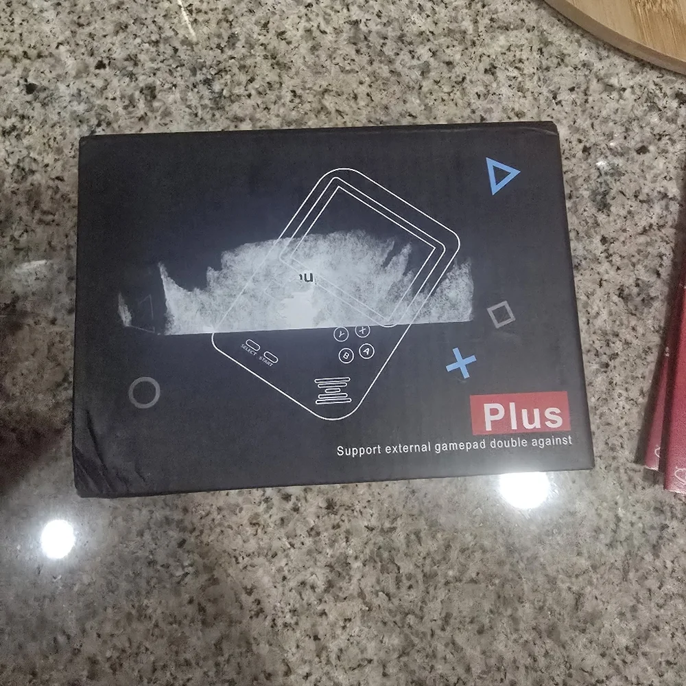 Source Unknown Vibrant Blue Handheld Console